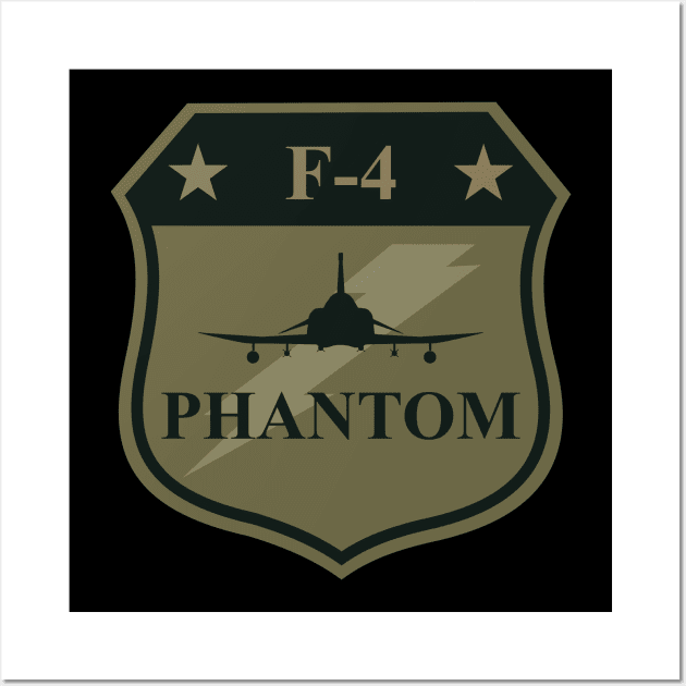 F-4 Phantom Patch Wall Art by TCP